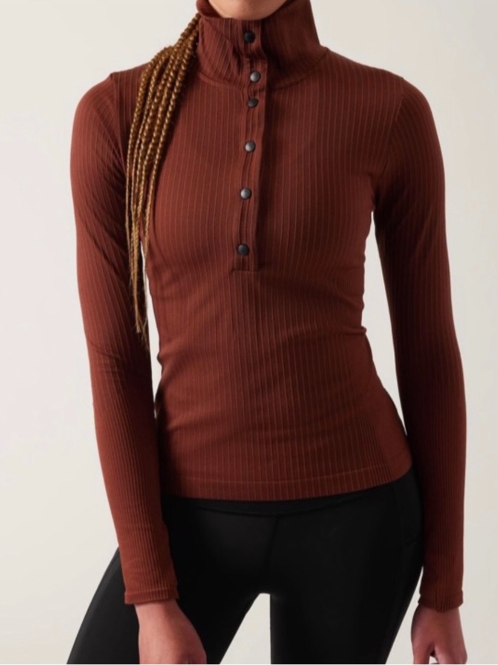 ATHLETA Flurry Seamless Henley
